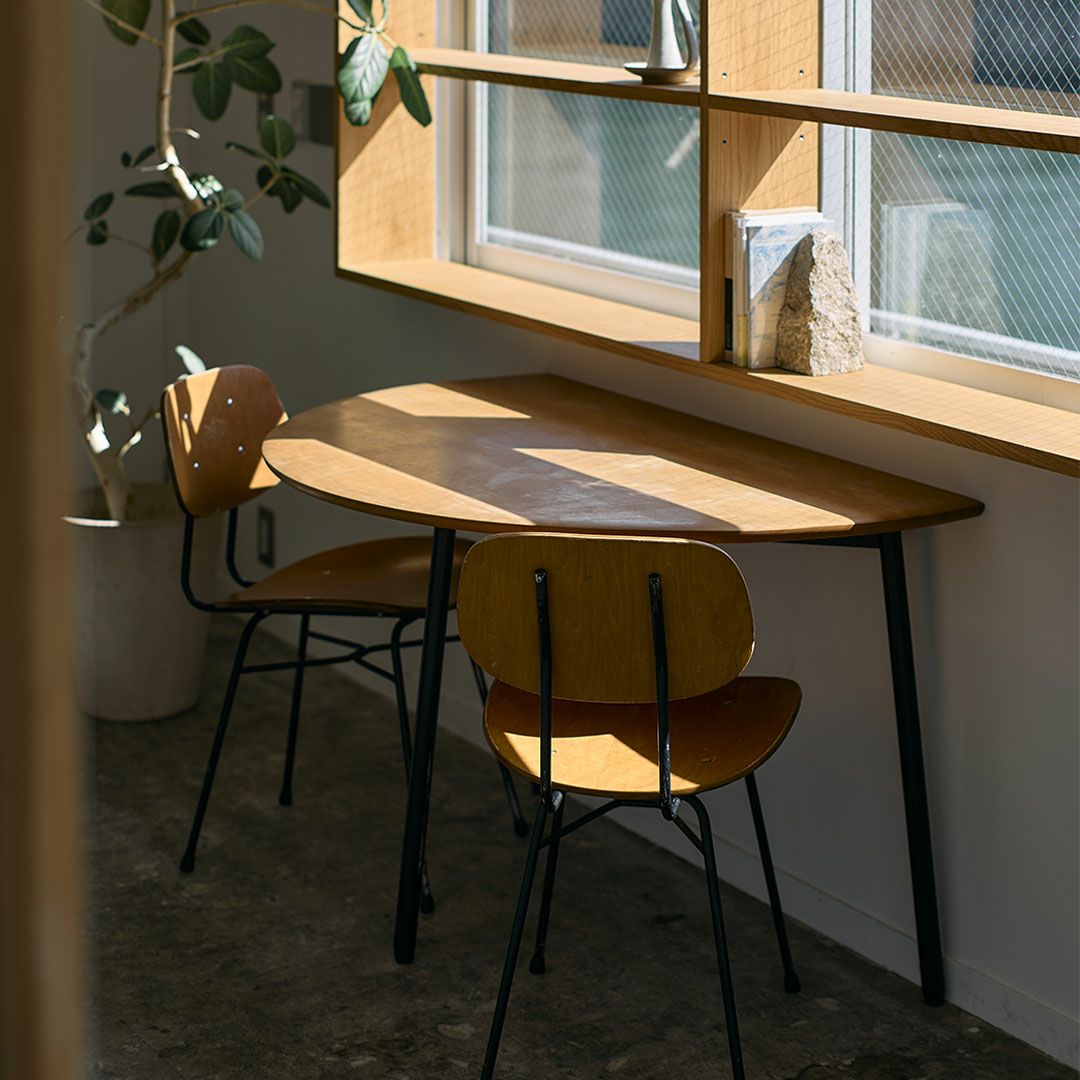 半円テーブル Muku Top Table - semicircle［ムクトップテーブル］｜ダイニング