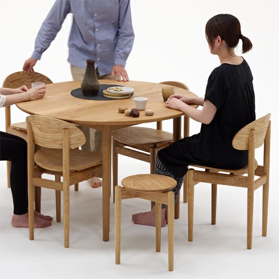 Round Table［ラウンドテーブル］｜ダイニングテーブル（円形