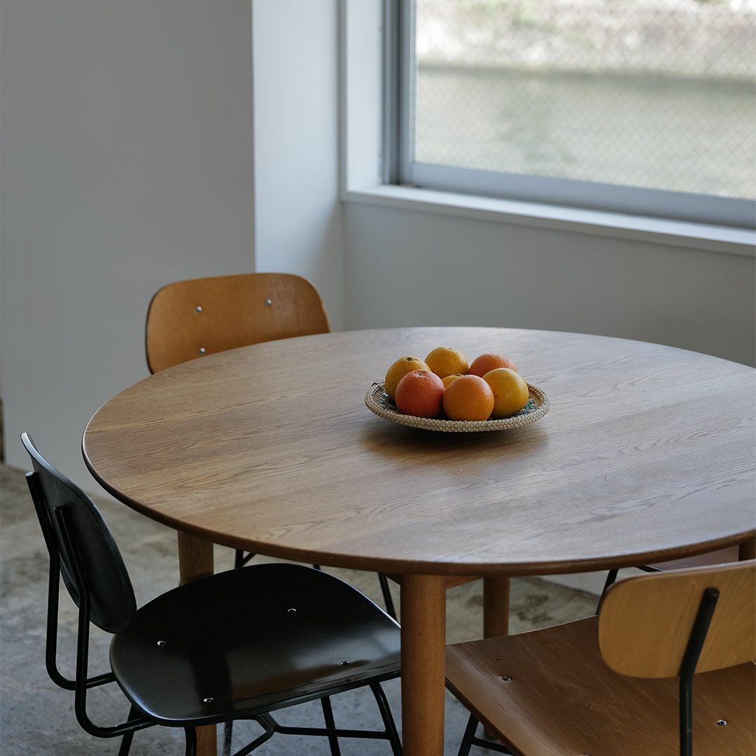 round table 円形テーブル H71cm W90cm Round Table［ラウンドテーブル］｜ダイニングテーブル（円形