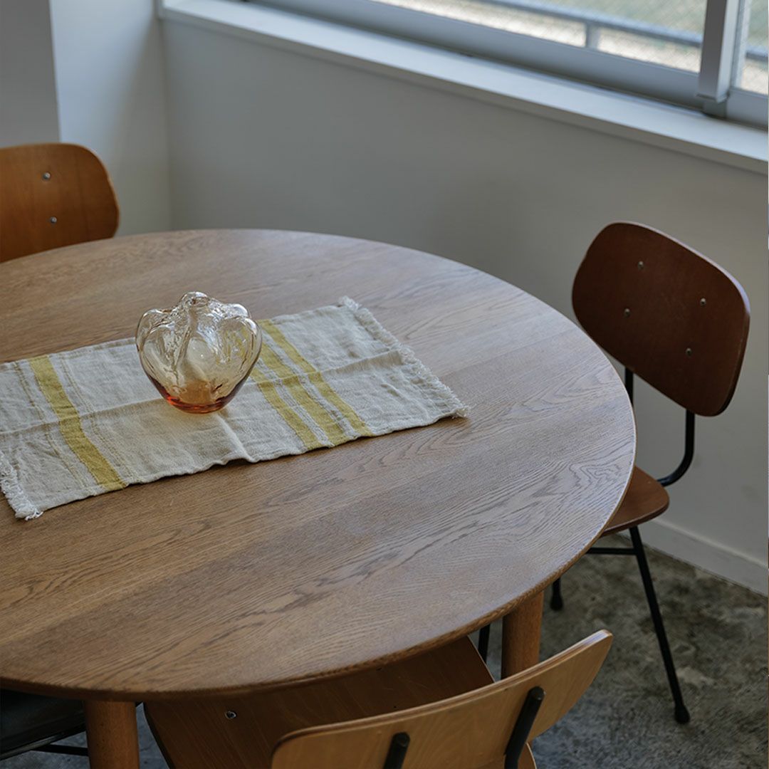 round table 円形テーブル H71cm W90cm Round Table［ラウンドテーブル］｜ダイニングテーブル（円形