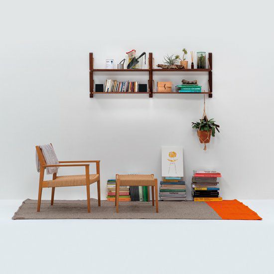 (*Ü*)ノ♡　ウォールシェルフ　4棚　内容変更有 Wall Shelf［ウォールシェルフ］｜本棚・取りつけ棚｜Narrative - graf