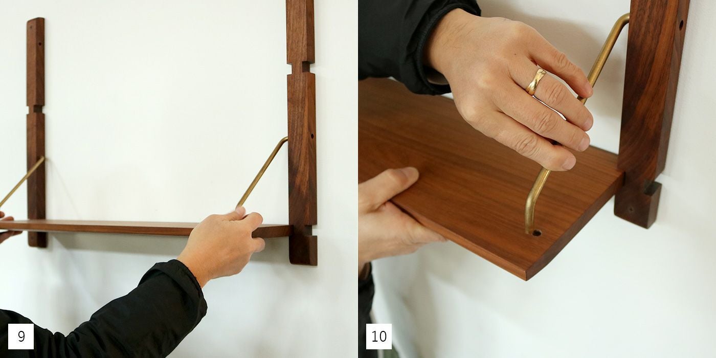(*Ü*)ノ♡　ウォールシェルフ　4棚　内容変更有 爆買クーポン】ウォールシェルフ 30cm 全4色 壁 棚 賃貸 穴開けない