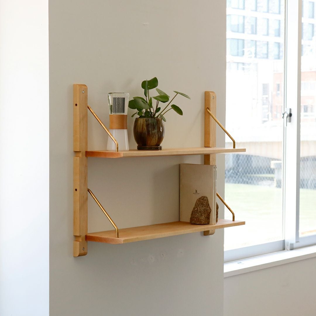 Wall Shelf［ウォールシェルフ］｜本棚・取りつけ棚｜Narrative - graf