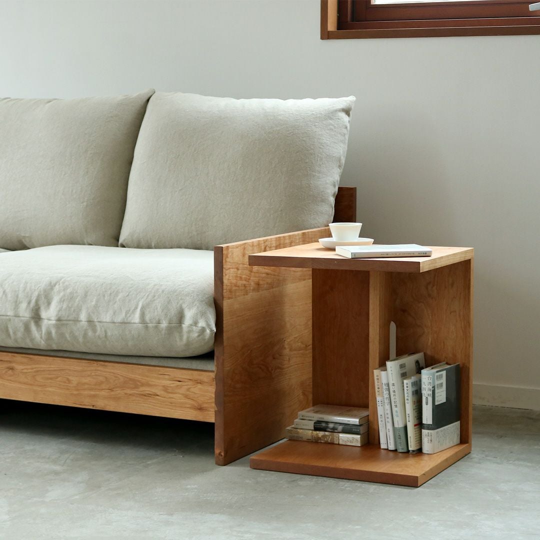 サイドテーブル  Day bed corner table | graf グラフ Day Bed Corner Table［デイベッドコーナーテーブル］｜コーナー