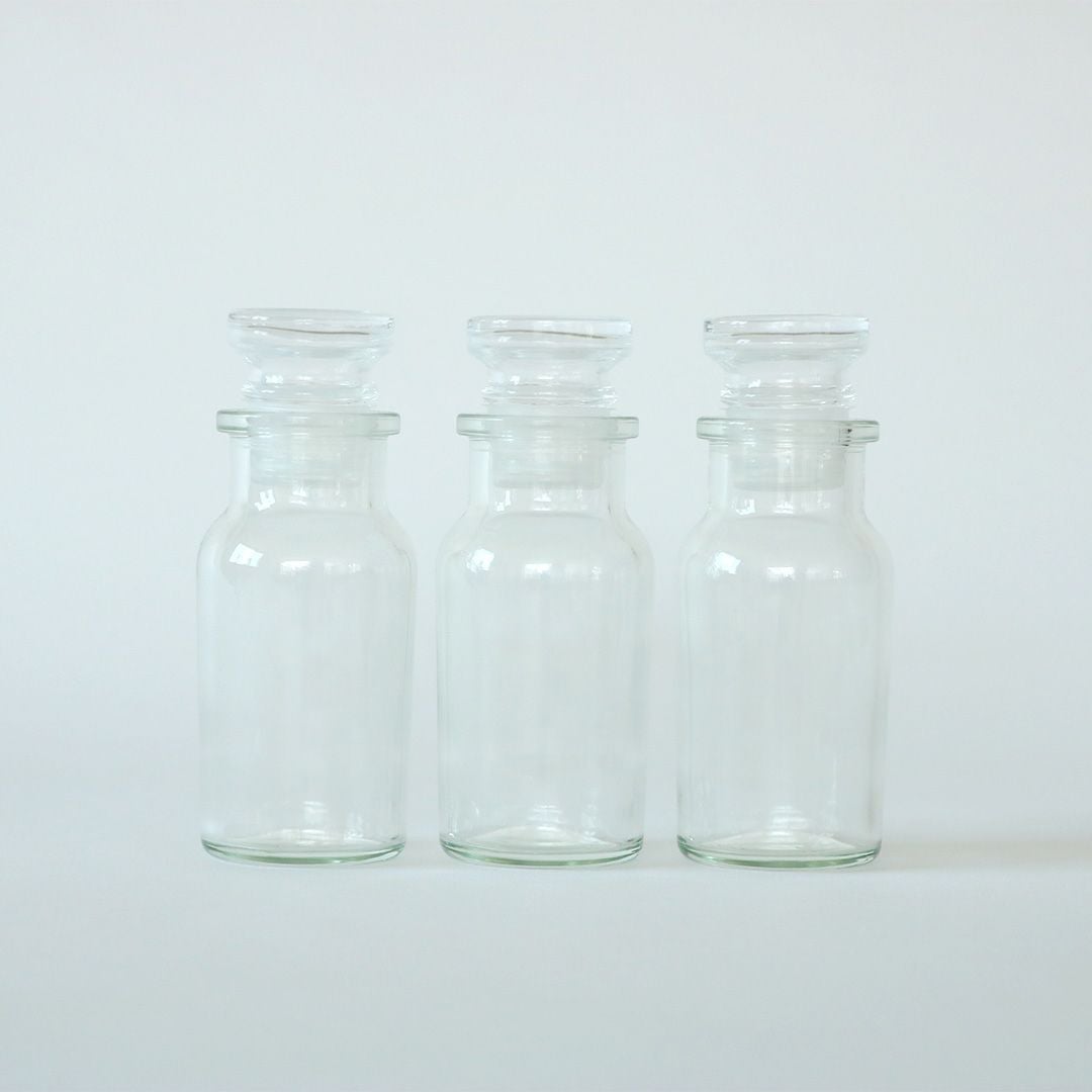 SPICE BOTTLE［スパイスボトル］3個セット｜ガラス瓶｜WOL - graf