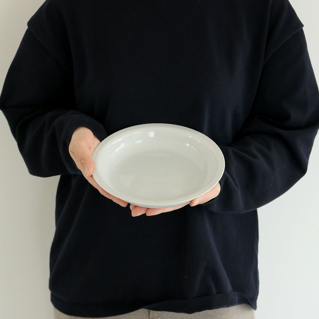 CMA Clay｜プレート・深皿（Soft Deep /Earth Grey）｜1616 / arita