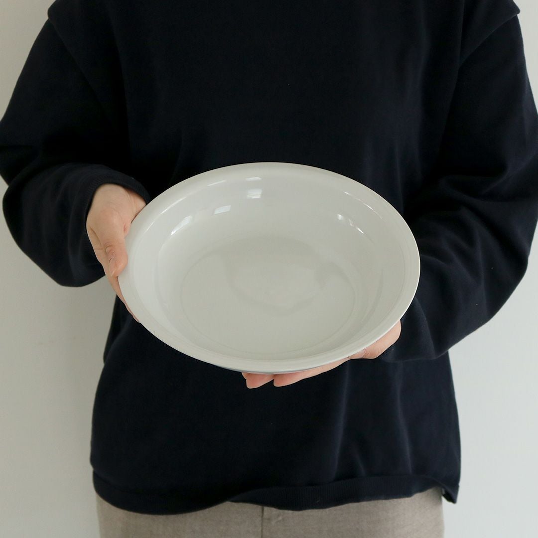 CMA Clay｜プレート・深皿（Soft Deep /Earth Grey）｜1616 / arita