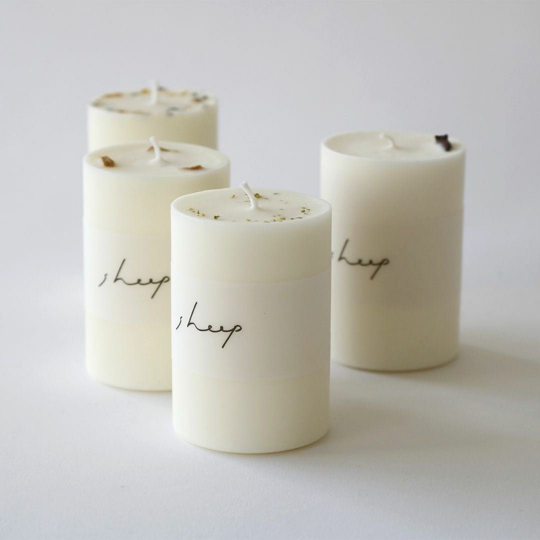 siip Candle&holder　キャンドル 5735 キャンドル&ホルダーセット - 三つの香り : honeyflamingo.japan