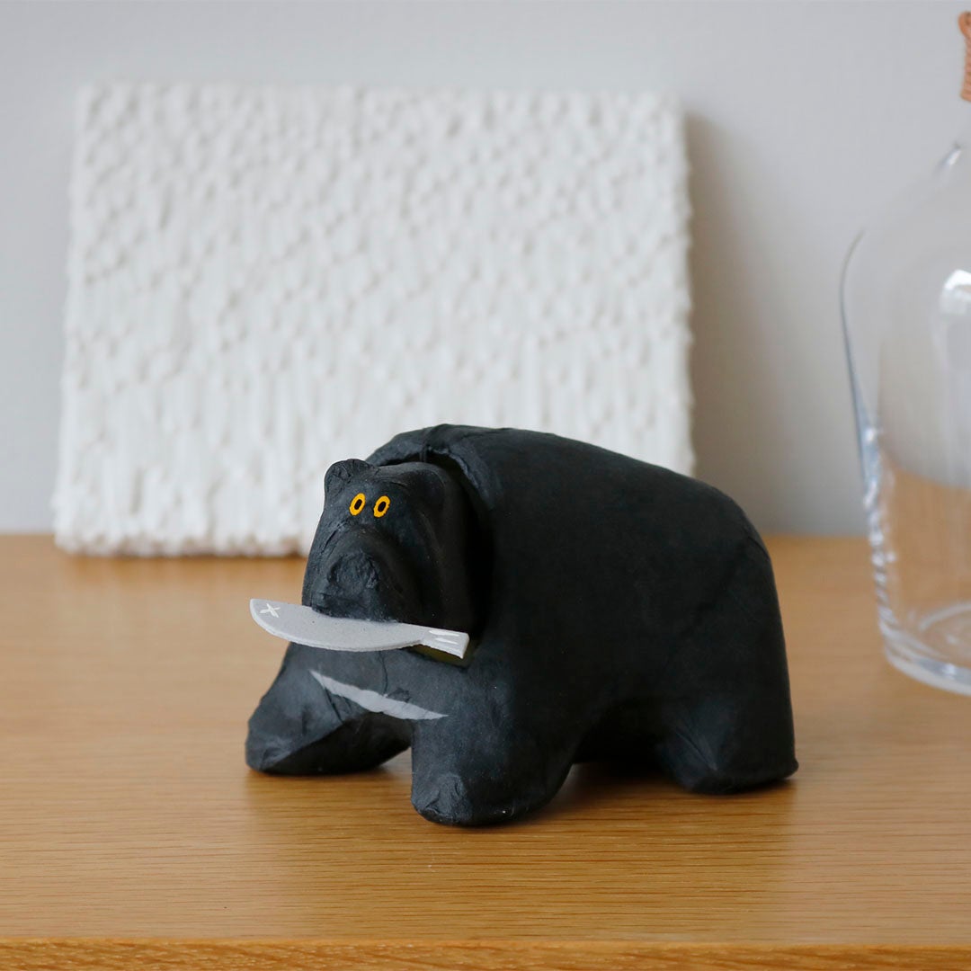 hariko 熊 kuma｜張り子・オブジェ｜tegoto - graf | graf online shop