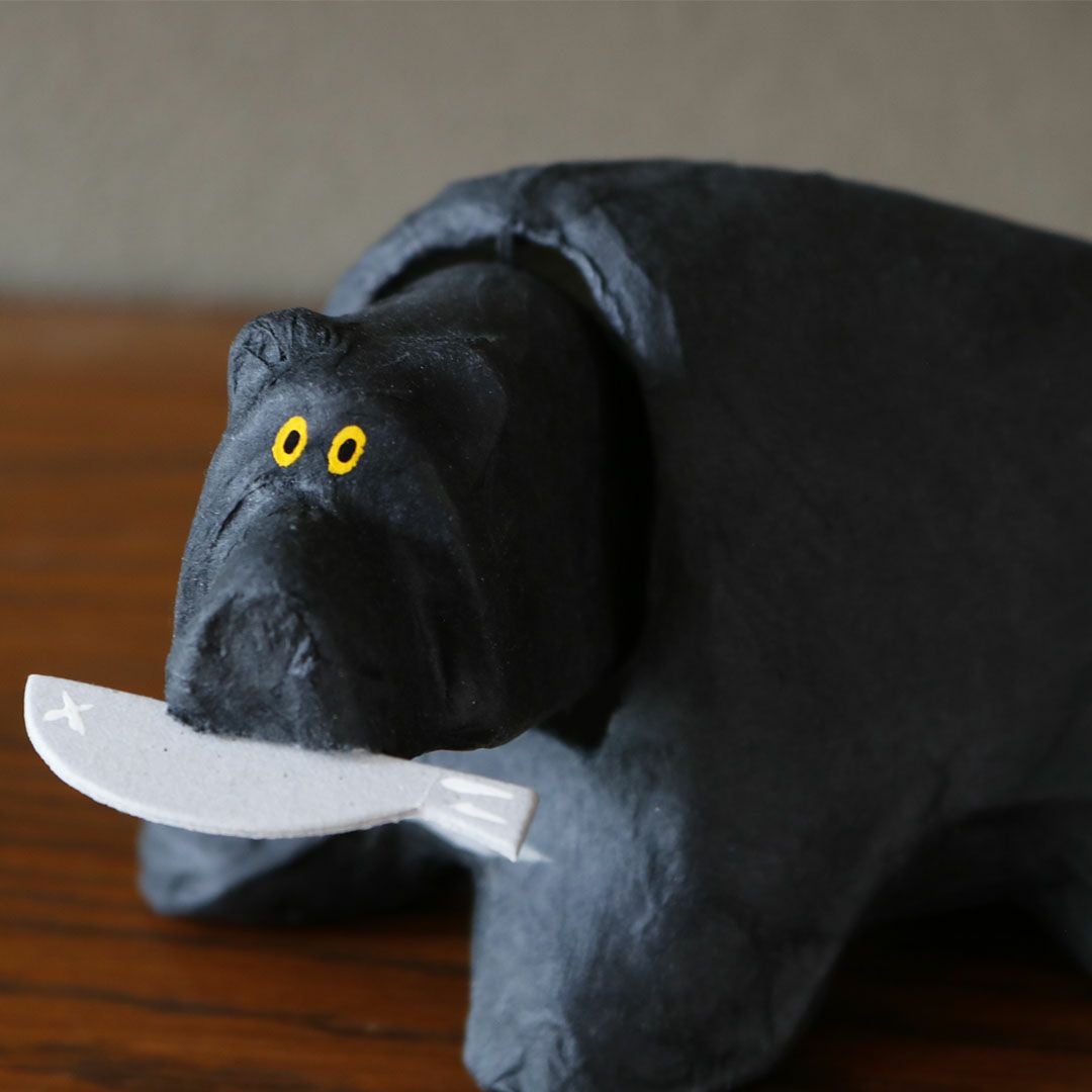 hariko 熊 kuma｜張り子・オブジェ｜tegoto - graf | graf online shop