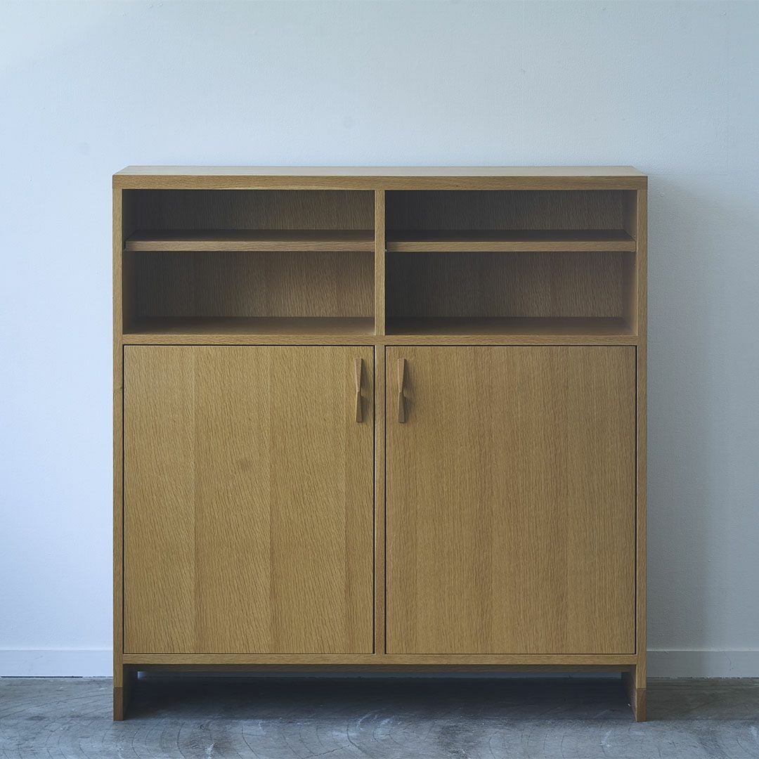 Cabinet open × 2door｜キャビネット・棚｜Narrative - graf