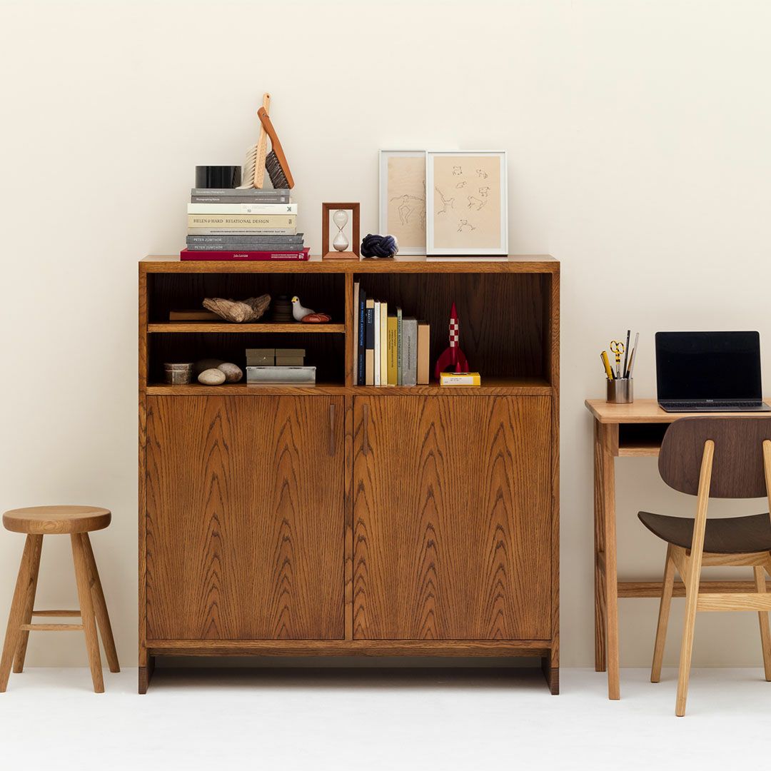 Cabinet open × 2door｜キャビネット・棚｜Narrative - graf
